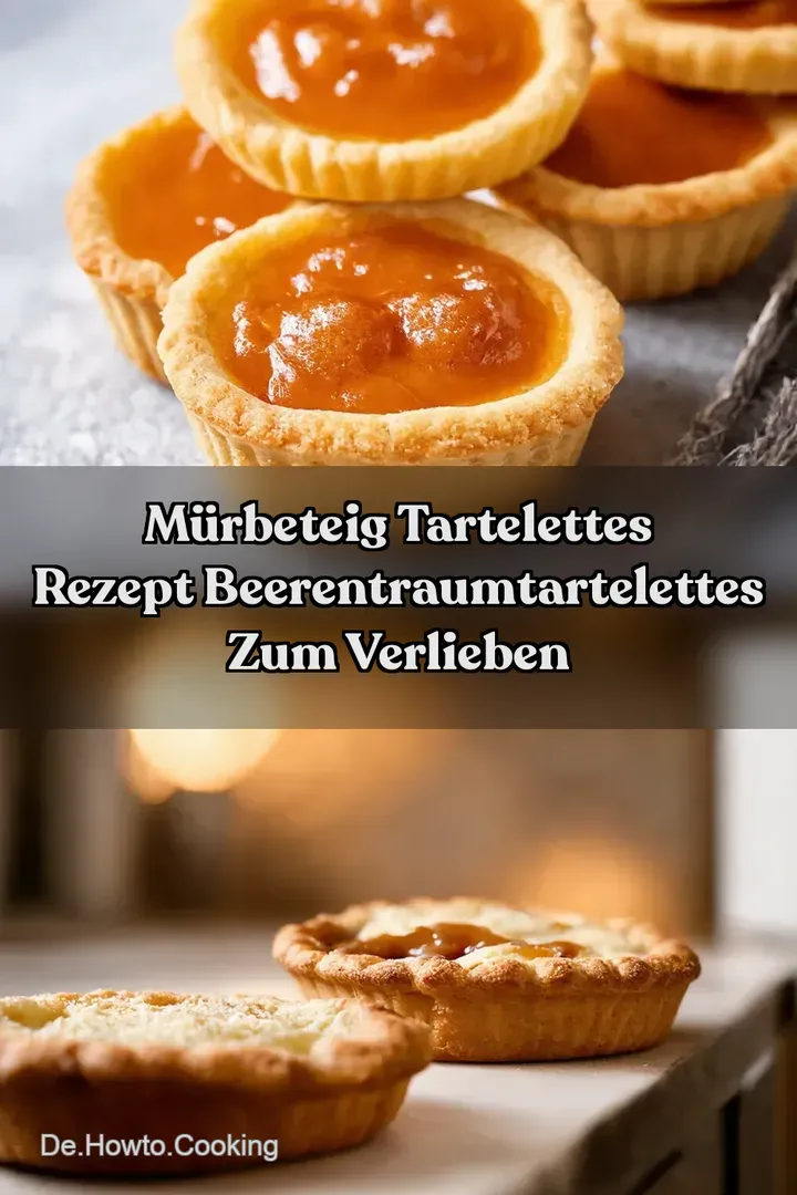 M&uuml;rbeteig Tartelettes Rezept BeerentraumTartelettes zum Verlieben
