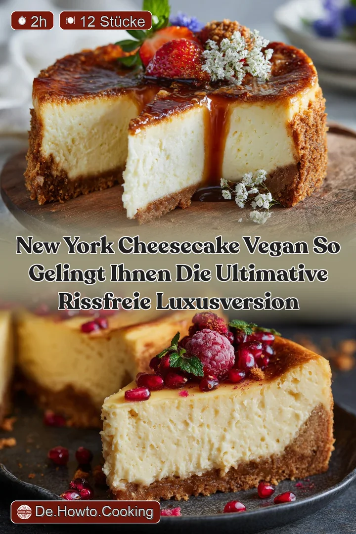 New York Cheesecake Vegan So gelingt Ihnen die ultimative rissfreie LuxusVersion