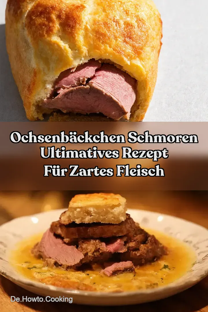 Ochsenb&auml;ckchen Schmoren Ultimatives Rezept f&uuml;r Zartes Fleisch