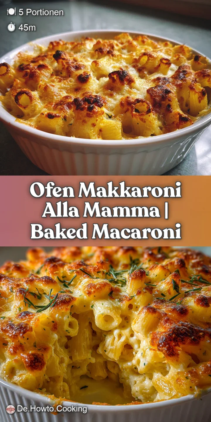 Close-up of bubbly, golden-brown baked macaroni and cheese. Steam rises from the dish, showcasing creamy, cheesy perfection.