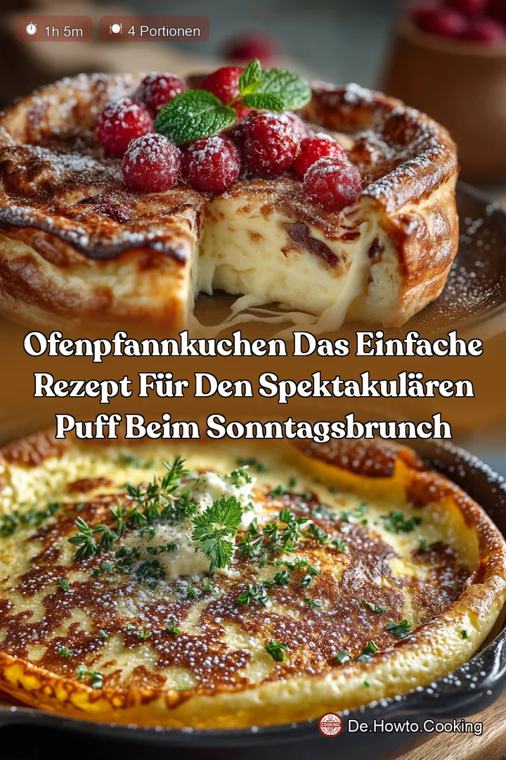 Ofenpfannkuchen Das einfache Rezept f&uuml;r den spektakul&auml;ren Puff beim Sonntagsbrunch