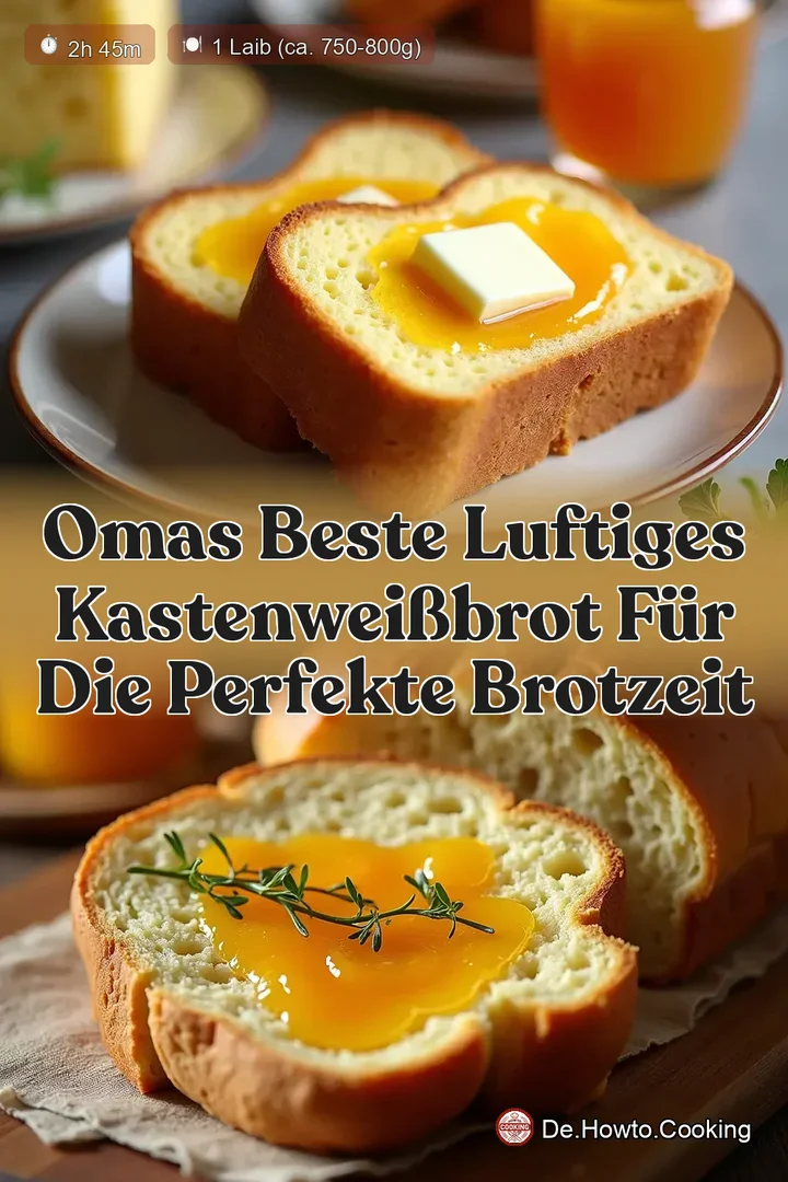 Omas Beste Luftiges Kastenwei&szlig;brot f&uuml;r die perfekte Brotzeit