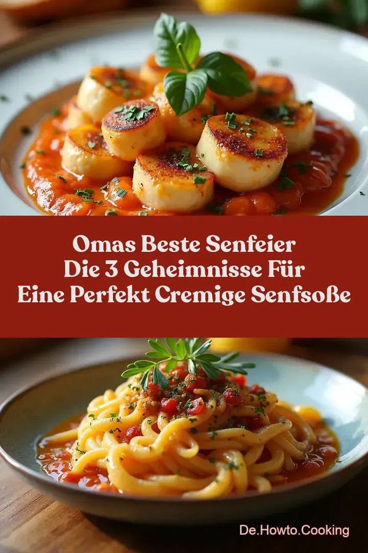 Omas Beste Senfeier Die 3 Geheimnisse f&uuml;r eine perfekt cremige Senfso&szlig;e