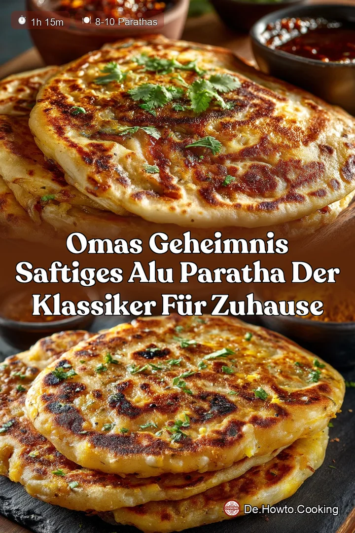 Omas Geheimnis Saftiges Alu Paratha Der Klassiker f&uuml;r Zuhause