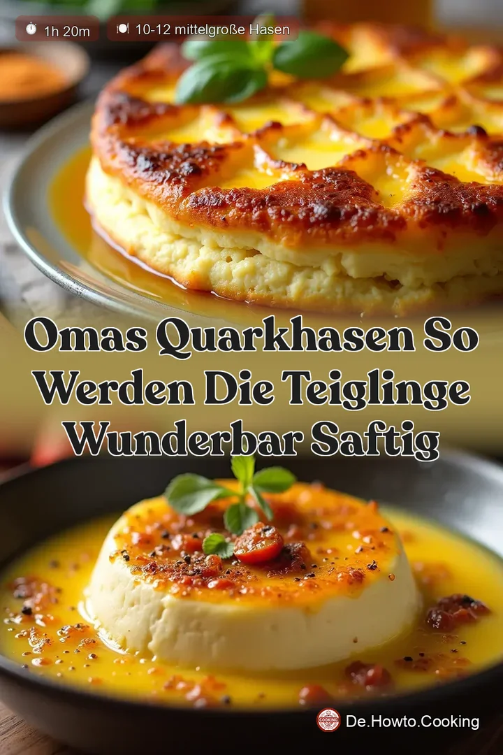 Omas Quarkhasen So werden die Teiglinge wunderbar saftig