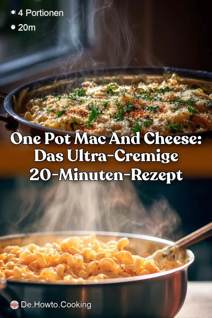 One Pot Mac and Cheese: Das ultra-cremige 20-Minuten-Rezept