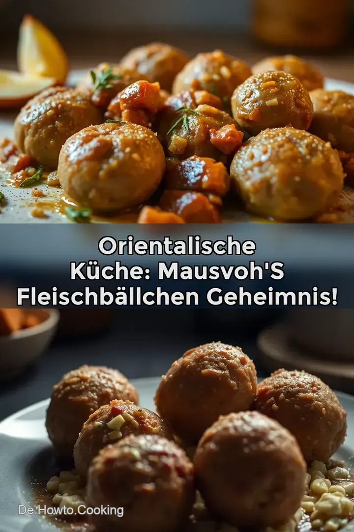 Orientalische K&uuml;che: MausVoh s Fleischb&auml;llchen Geheimnis!