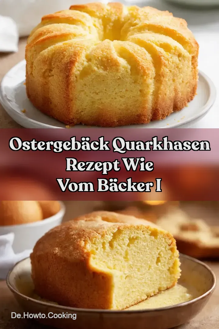 Ostergeb&auml;ck Quarkhasen Rezept wie vom B&auml;cker I