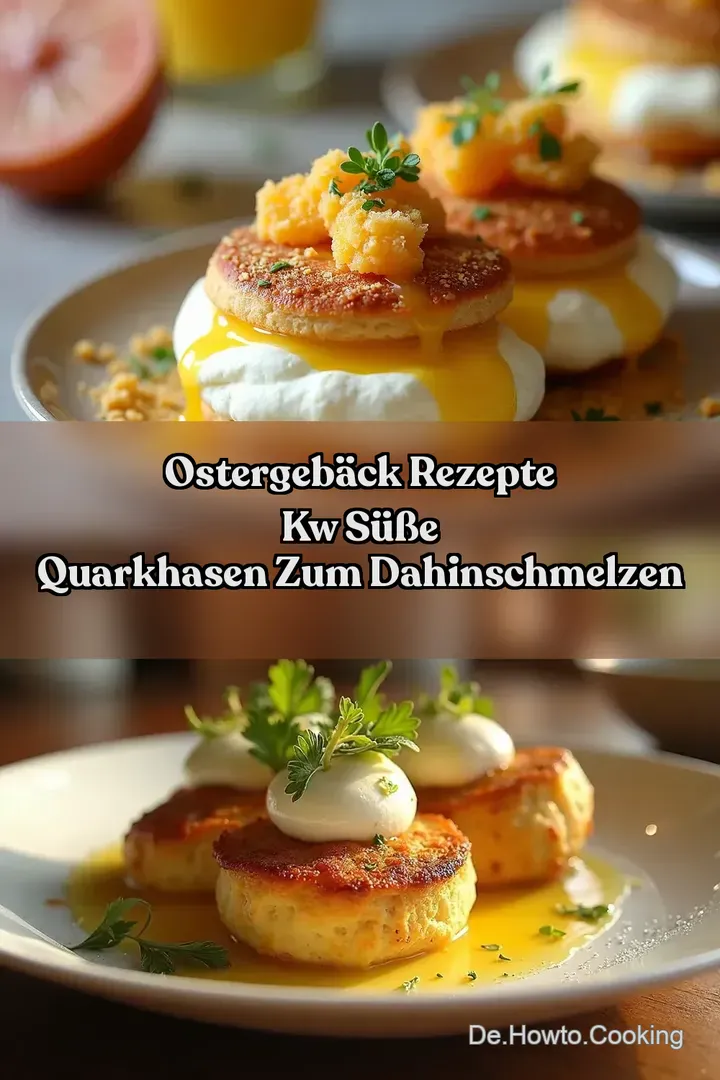 Ostergeb&auml;ck Rezepte kw S&uuml;&szlig;e Quarkhasen zum Dahinschmelzen