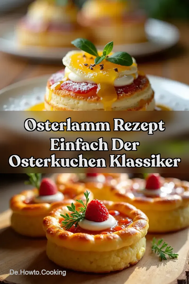 Osterlamm Rezept Einfach Der Osterkuchen Klassiker