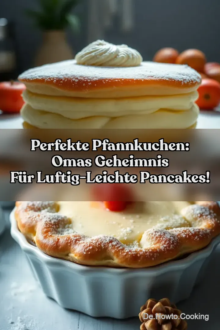 Perfekte Pfannkuchen: Omas Geheimnis f&uuml;r luftig-leichte Pancakes!