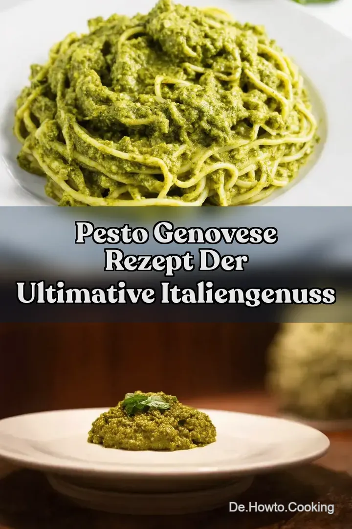 Pesto Genovese Rezept Der ultimative ItalienGenuss