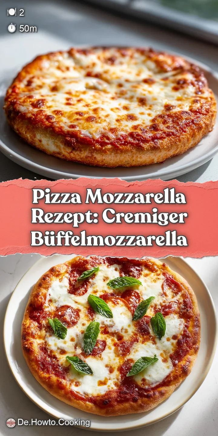 Close-up of a bubbling mozzarella pizza with fresh basil. The cheese is browned in spots, and the crust is perfectly crisp.