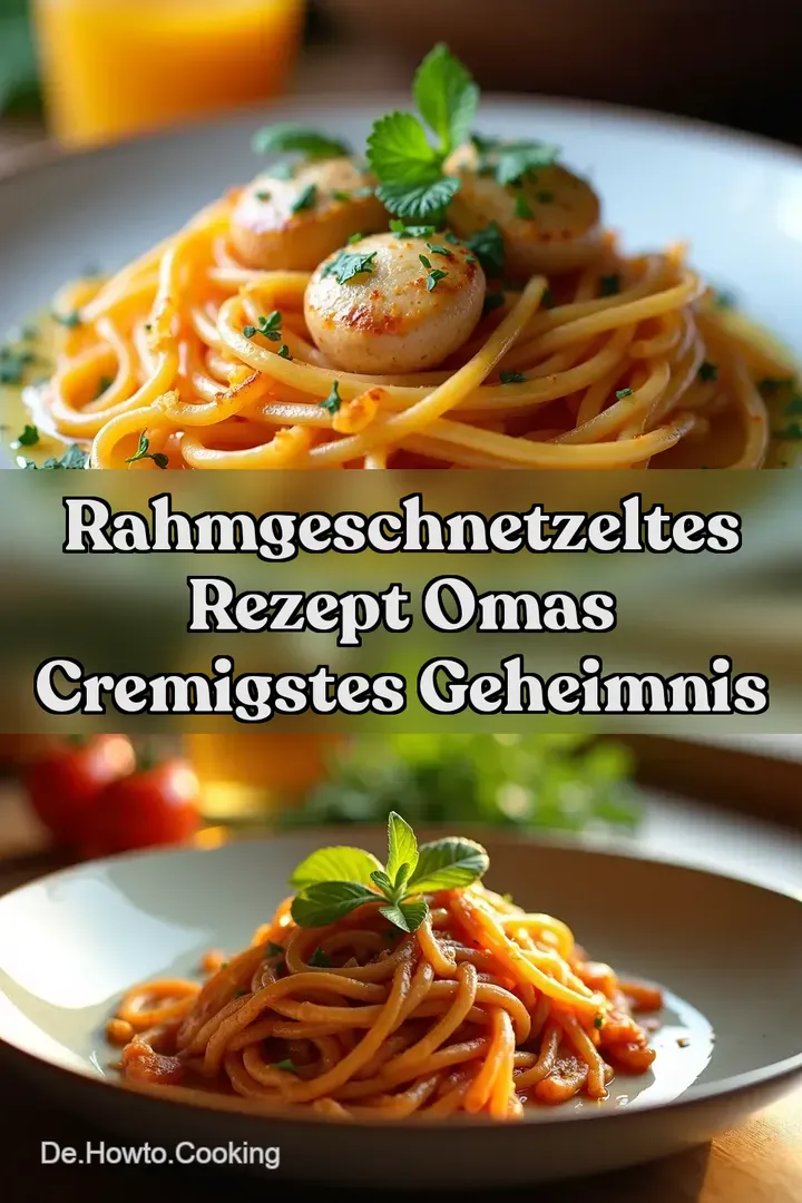 Rahmgeschnetzeltes Rezept Omas Cremigstes Geheimnis
