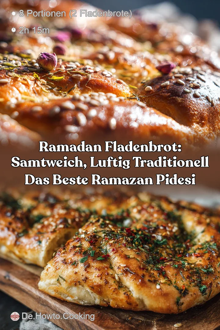 Ramadan Fladenbrot: Samtweich luftig traditionell Das beste Ramazan Pidesi