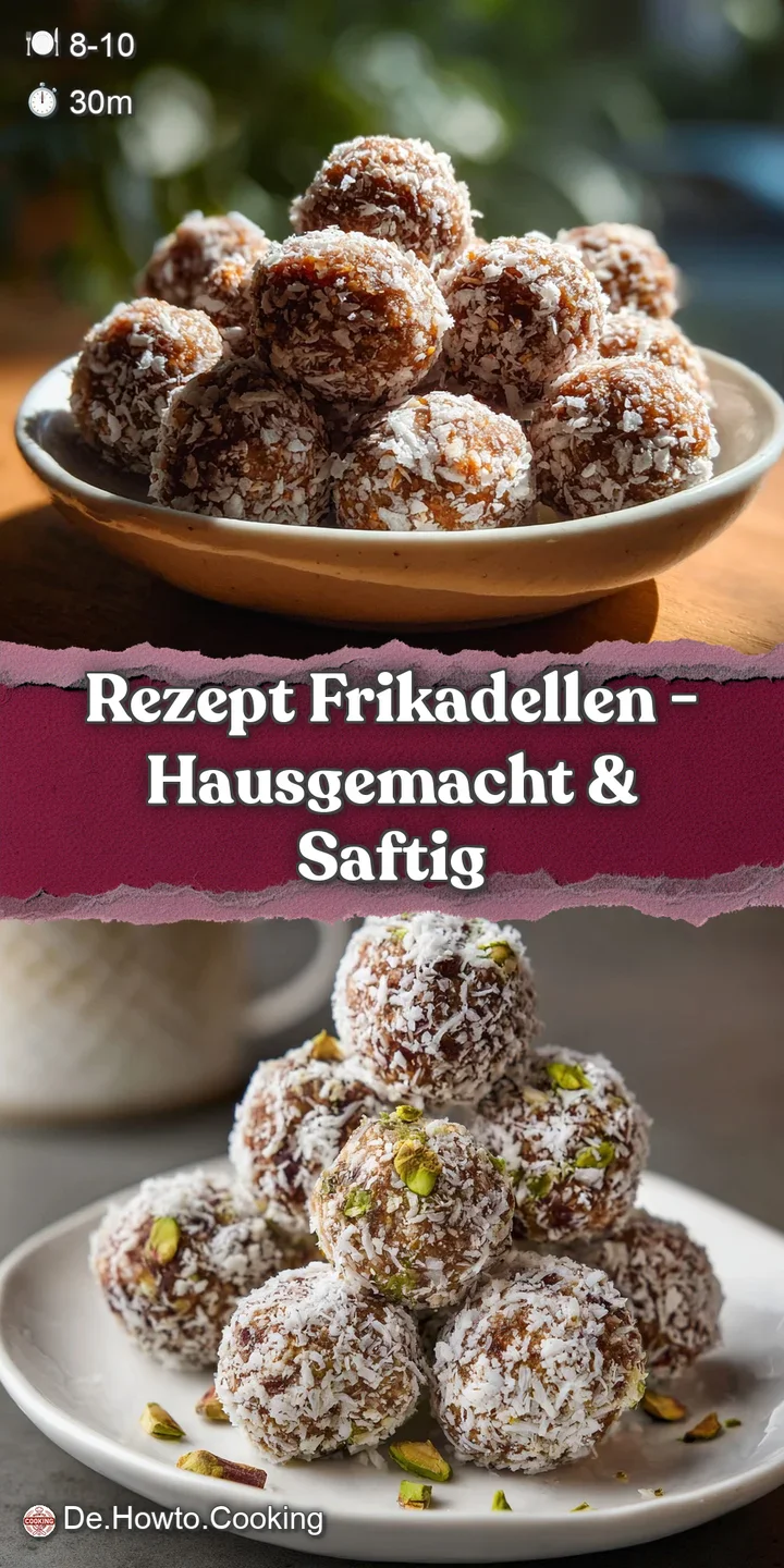 Close-up of a juicy Frikadelle; the crust is deeply browned, speckled with herbs. Inviting and savory.