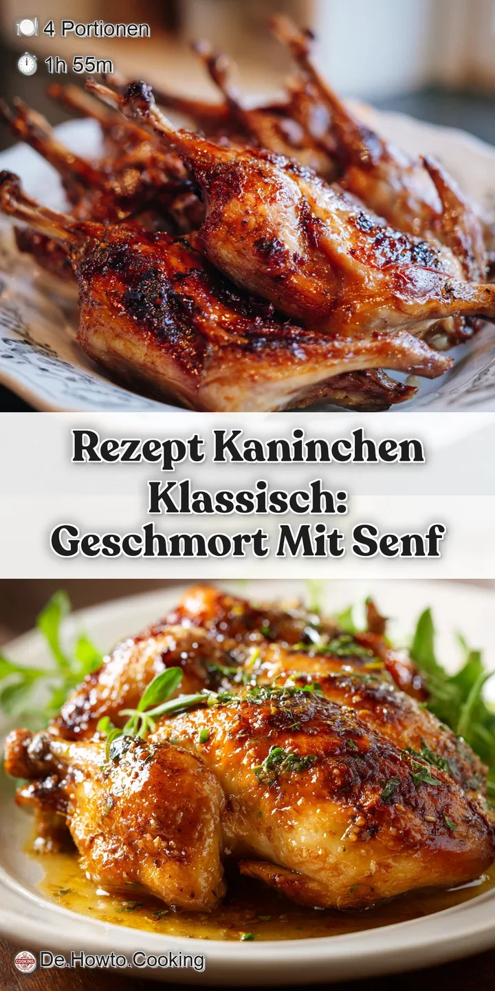 Succulent rabbit simmering, infused with herbs and vegetables, in a rustic pot. An inviting close-up view.