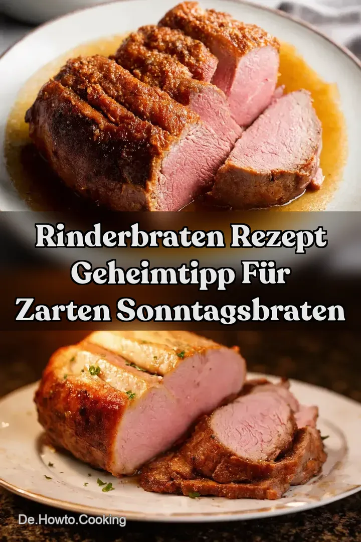 Rinderbraten Rezept Geheimtipp f&uuml;r zarten Sonntagsbraten