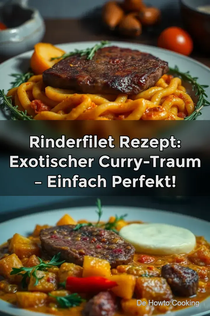 Rinderfilet Rezept: Exotischer Curry-Traum &ndash; Einfach Perfekt!