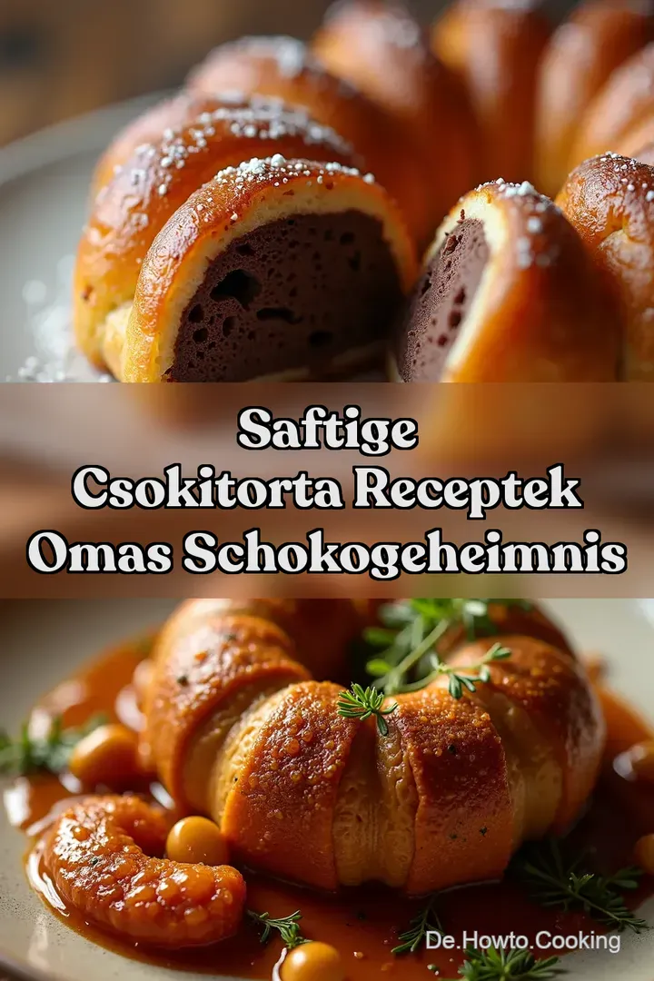 Saftige Csokitorta Receptek Omas SchokoGeheimnis