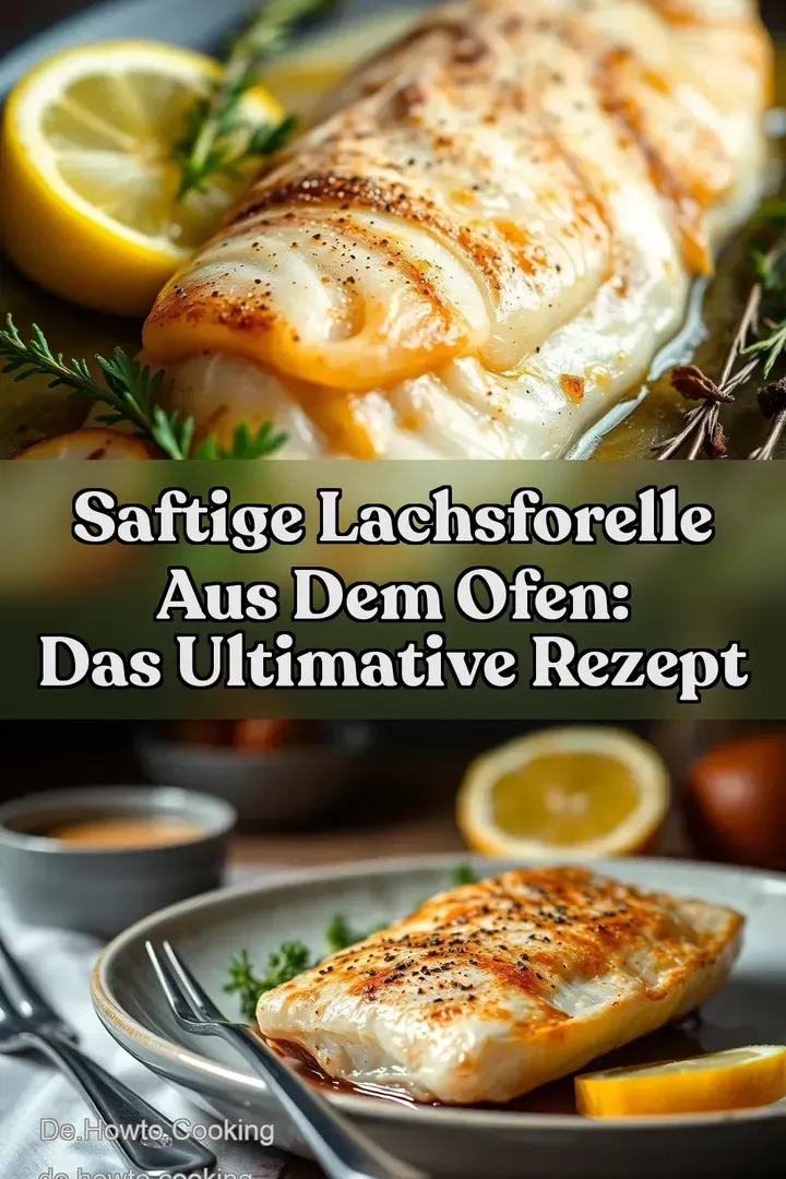 Saftige Lachsforelle aus dem Ofen: Das Ultimative Rezept