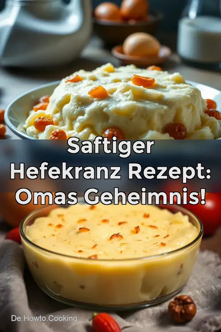 Saftiger Hefekranz Rezept: Omas Geheimnis!
