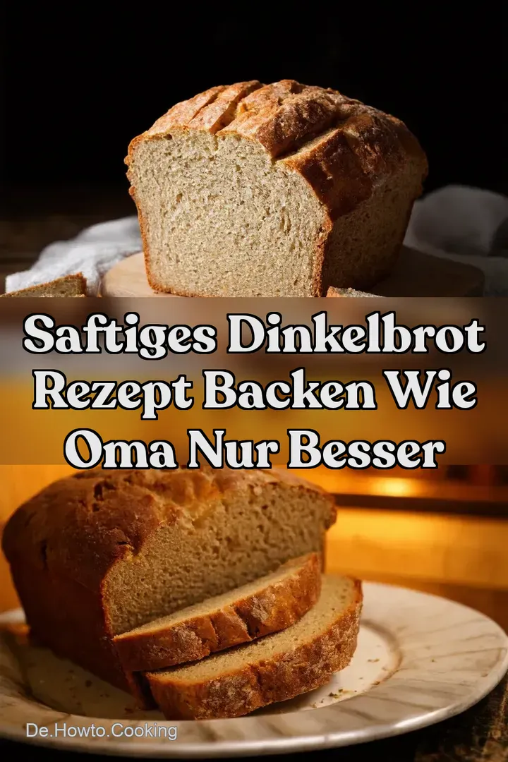 Saftiges Dinkelbrot Rezept Backen wie Oma nur besser