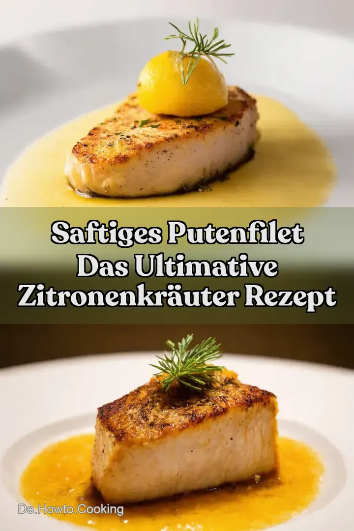 Saftiges Putenfilet Das ultimative ZitronenKräuter Rezept