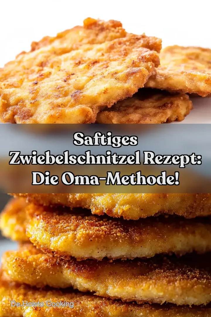 Saftiges Zwiebelschnitzel Rezept: Die Oma-Methode!