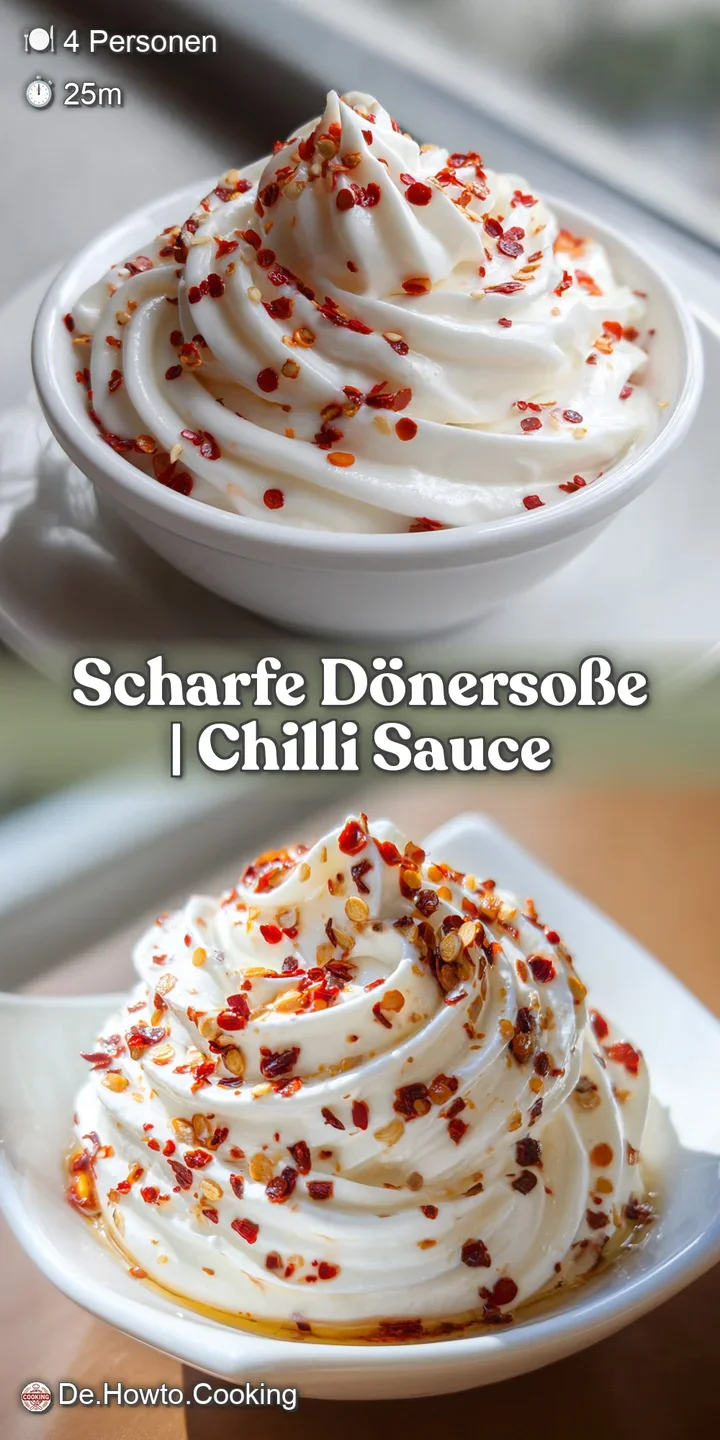 Nahaufnahme einer s&auml;migen, hellorangen Sauce mit einer gl&auml;nzenden Oberfl&auml;che und feinen Gew&uuml;rzk&ouml;rnern im Detail.