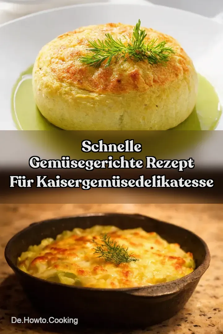 Schnelle Gemüsegerichte Rezept für KaisergemüseDelikatesse