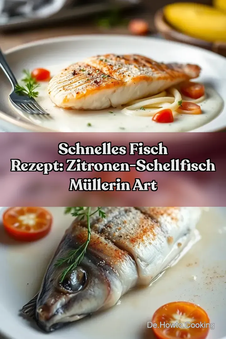 Schnelles Fisch Rezept: Zitronen-Schellfisch M&uuml;llerin Art