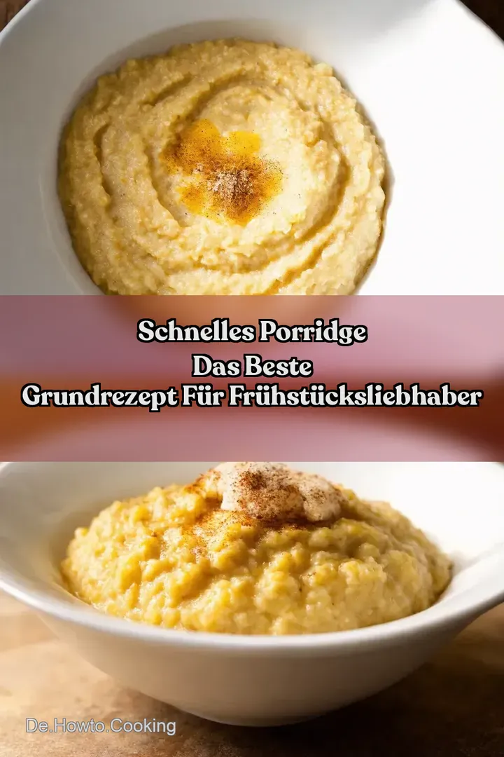 Schnelles Porridge Das Beste Grundrezept f&uuml;r Fr&uuml;hst&uuml;cksLiebhaber