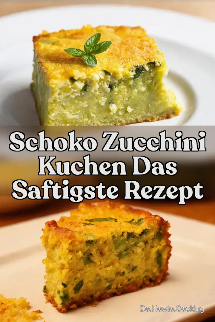 Schoko Zucchini Kuchen Das Saftigste Rezept