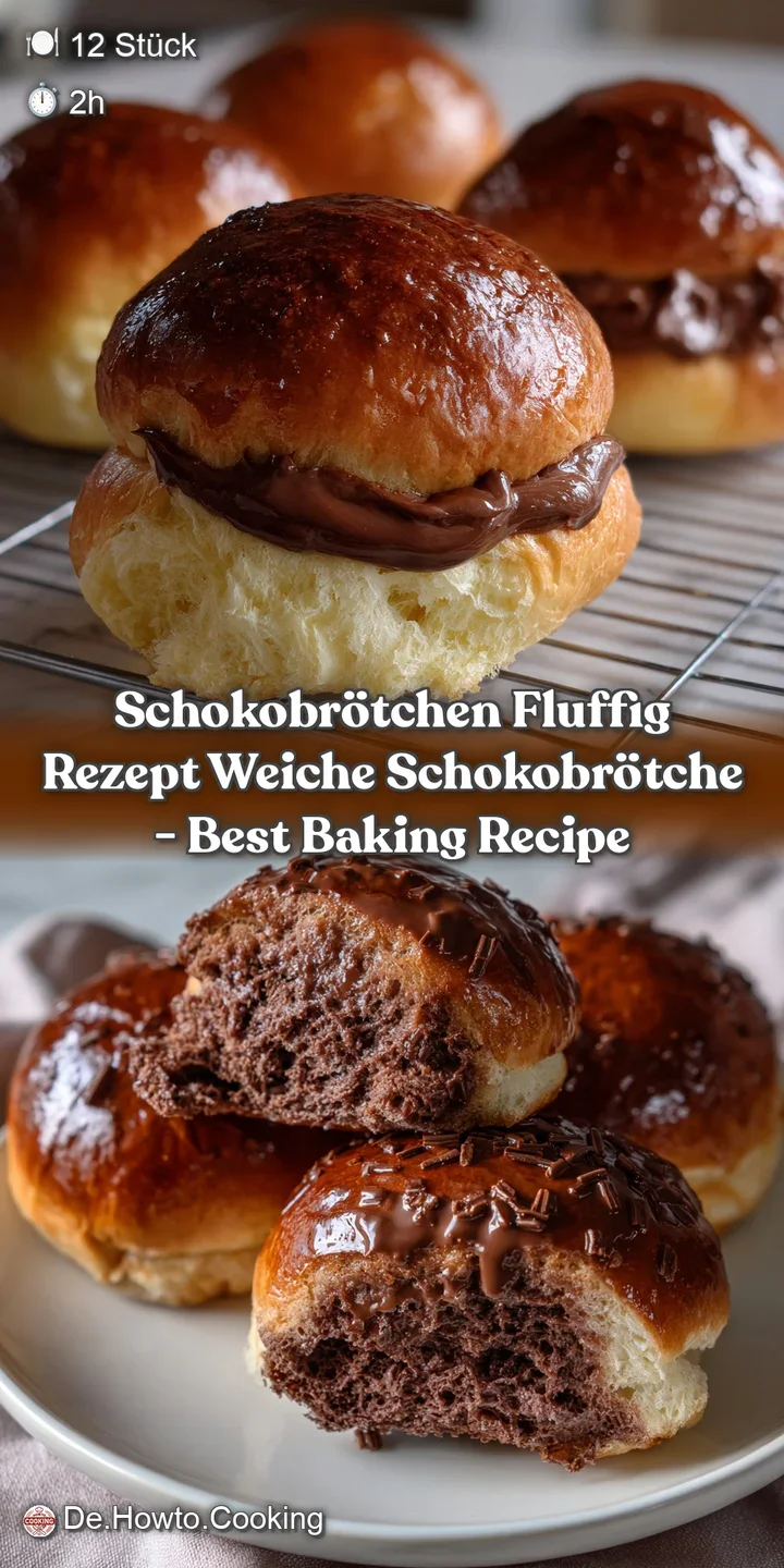 Schokobr&ouml;tchen Fluffig Rezept Weiche Schokobr&ouml;tche - Best Baking Recipe