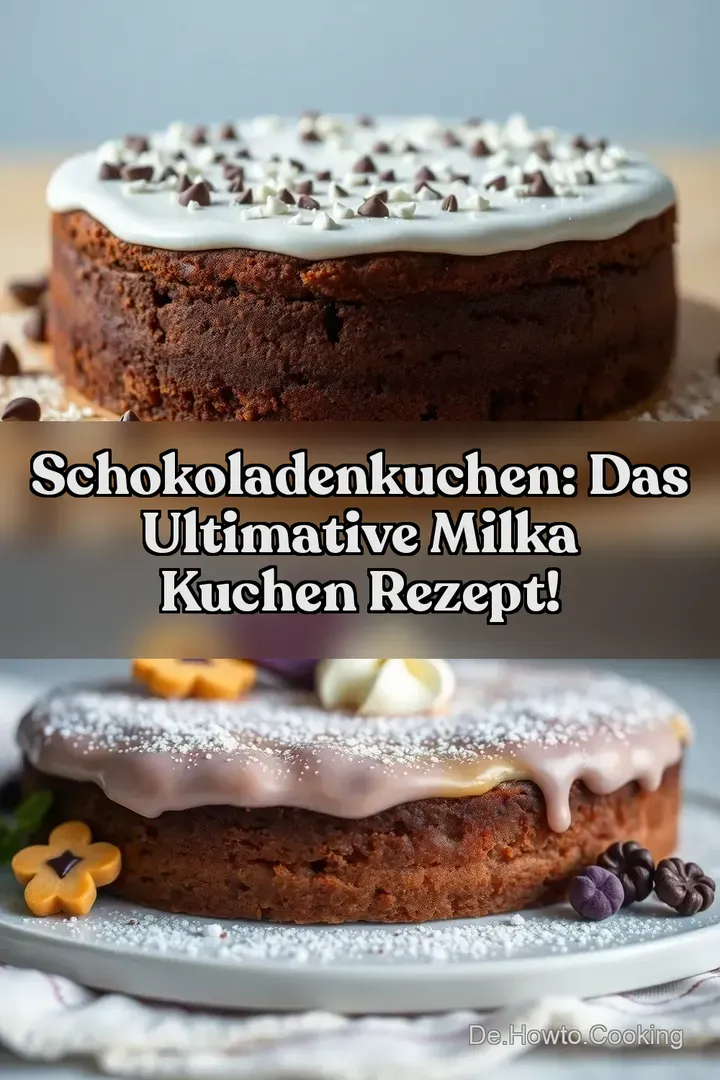 Schokoladenkuchen: Das Ultimative Milka Kuchen Rezept!