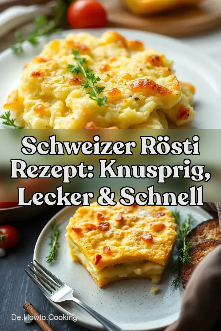 Schweizer R&ouml;sti Rezept: Knusprig Lecker & Schnell