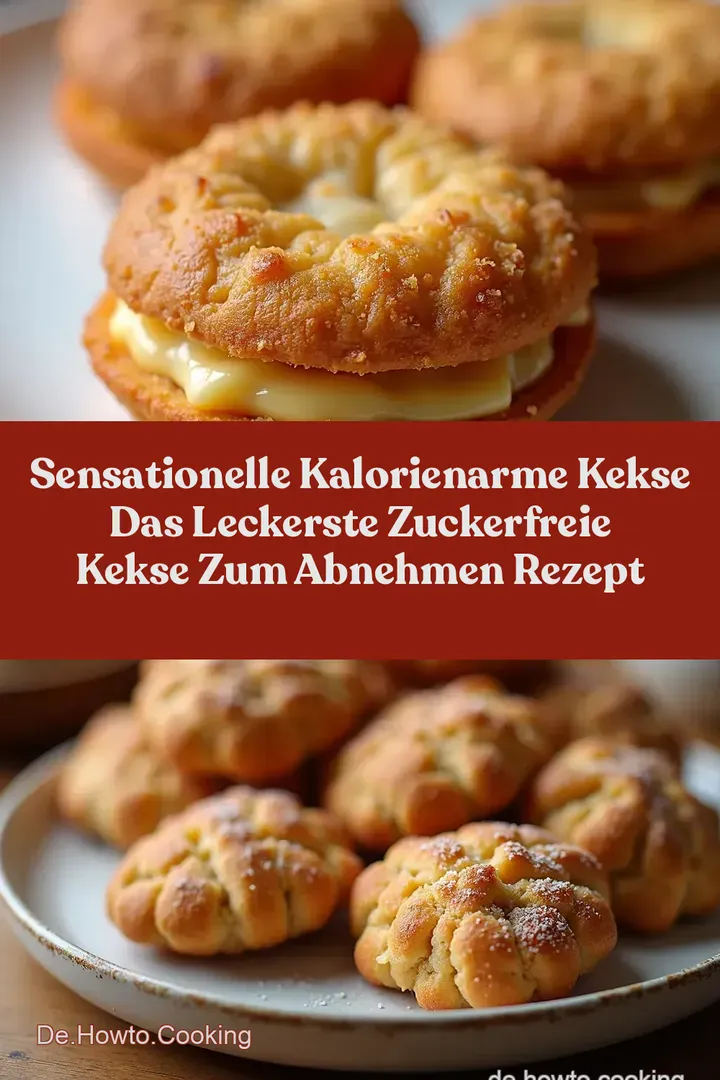 Sensationelle Kalorienarme Kekse Das Leckerste Zuckerfreie Kekse zum Abnehmen Rezept