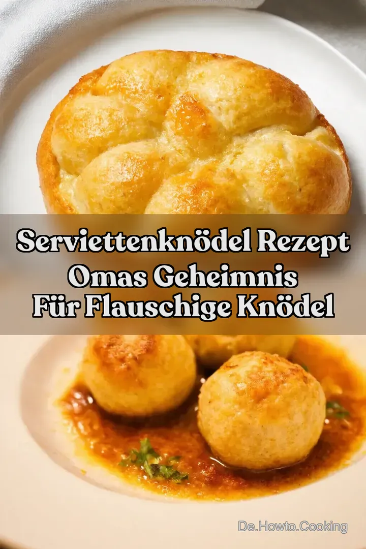 Serviettenkn&ouml;del Rezept Omas Geheimnis f&uuml;r Flauschige Kn&ouml;del