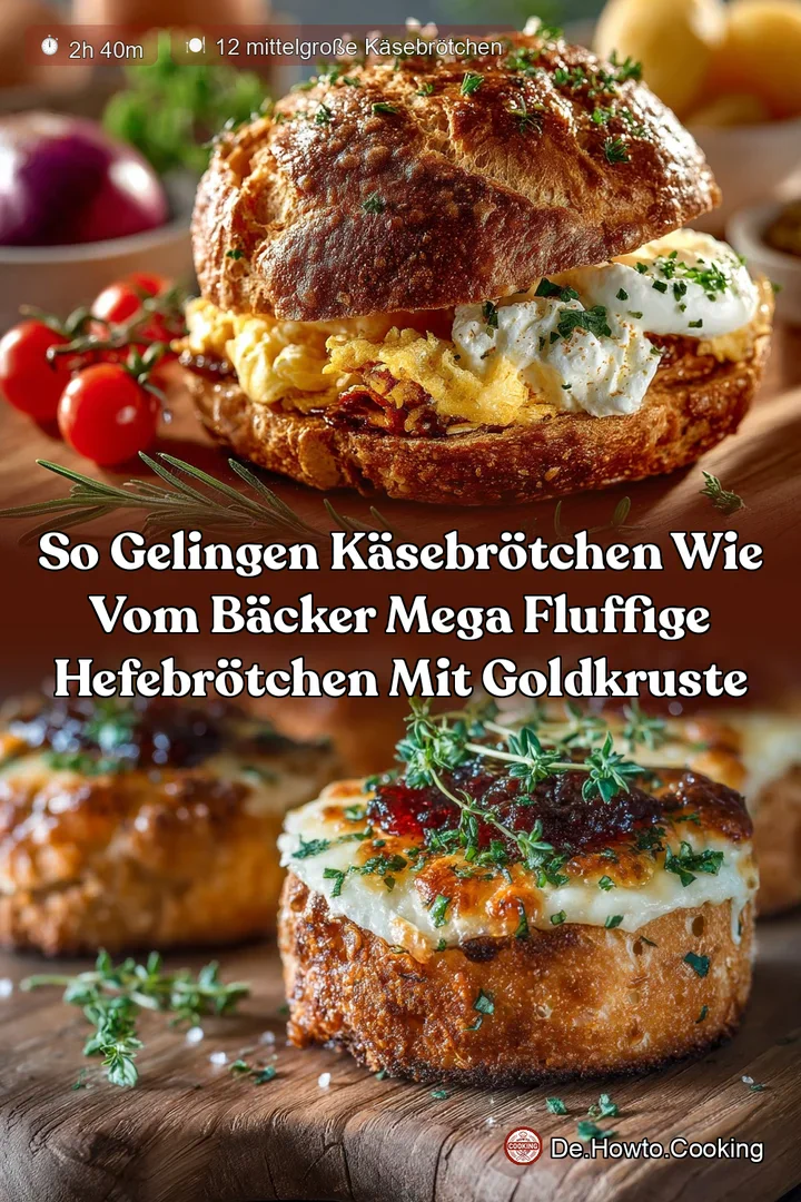 So gelingen K&auml;sebr&ouml;tchen wie vom B&auml;cker Mega fluffige HefeBr&ouml;tchen mit Goldkruste
