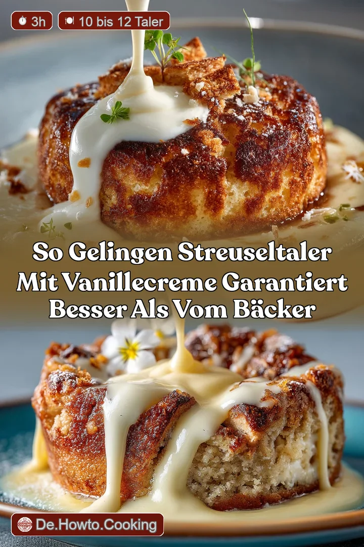 So gelingen Streuseltaler mit Vanillecreme garantiert Besser als vom B&auml;cker