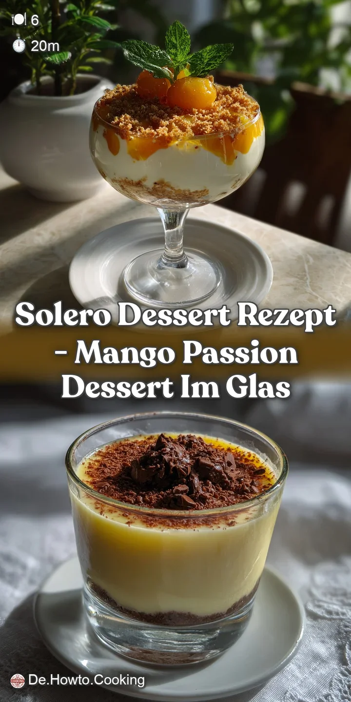 Close-up of a smooth, creamy mango and yogurt dessert. The bright yellow and white contrast beautifully. A refreshing and ...