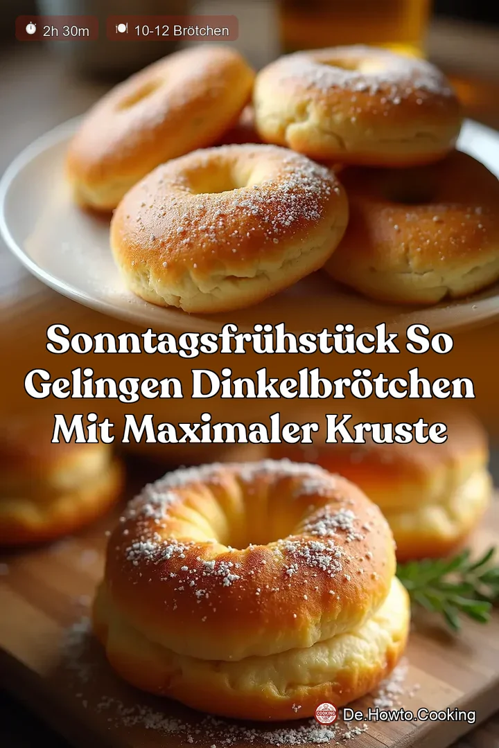 Sonntagsfrühstück So gelingen Dinkelbrötchen mit maximaler Kruste