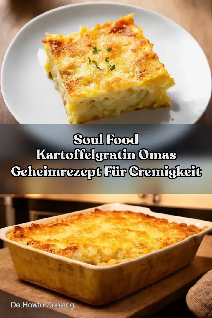 Soul Food Kartoffelgratin Omas Geheimrezept f&uuml;r Cremigkeit