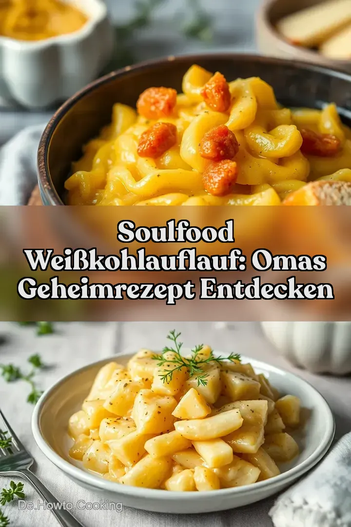 Soulfood Wei&szlig;kohlauflauf: Omas Geheimrezept Entdecken