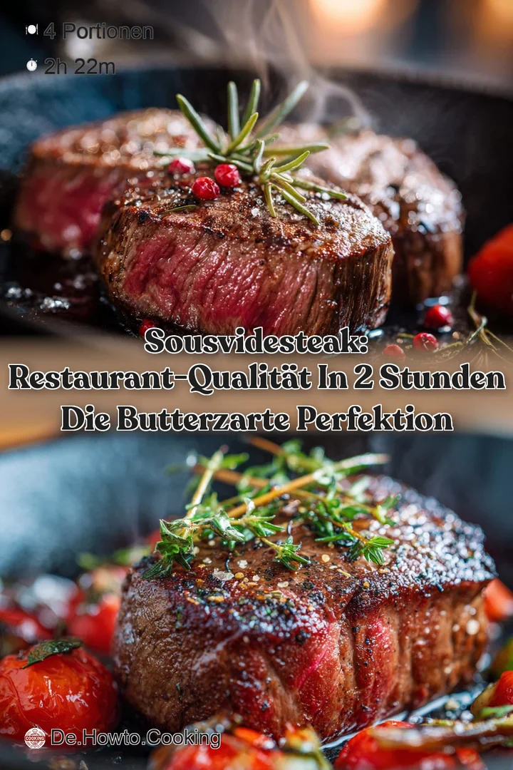 SousVideSteak: Restaurant-Qualit&auml;t in 2 Stunden die butterzarte Perfektion
