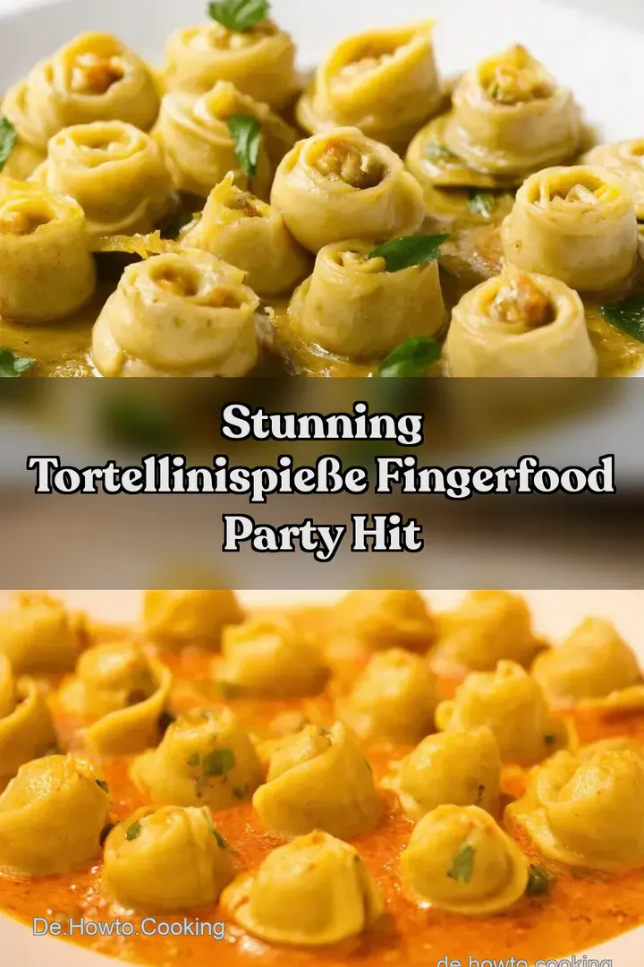 Stunning TortelliniSpie&szlig;e Fingerfood Party Hit