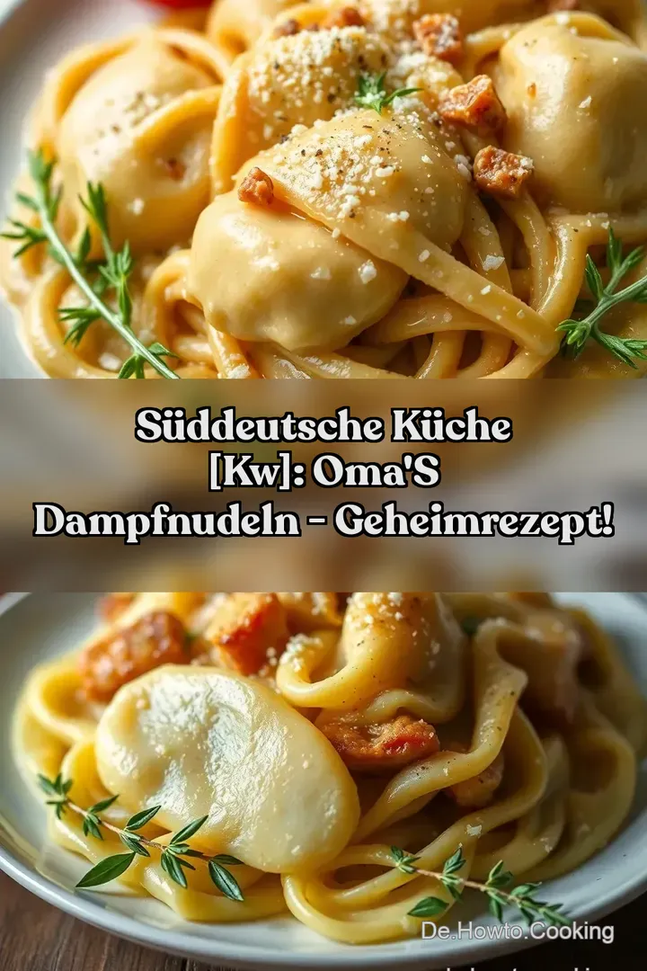 Süddeutsche Küche [kw]: Oma&#039 s Dampfnudeln - Geheimrezept!