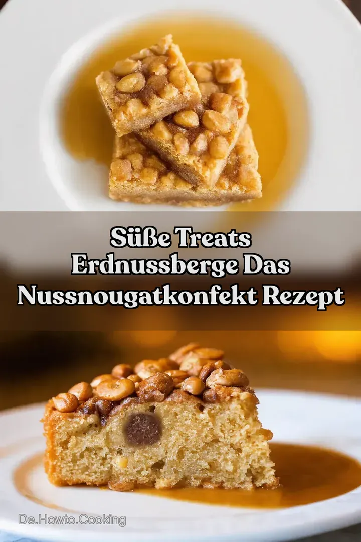 S&uuml;&szlig;e Treats Erdnussberge Das NussNougatKonfekt Rezept