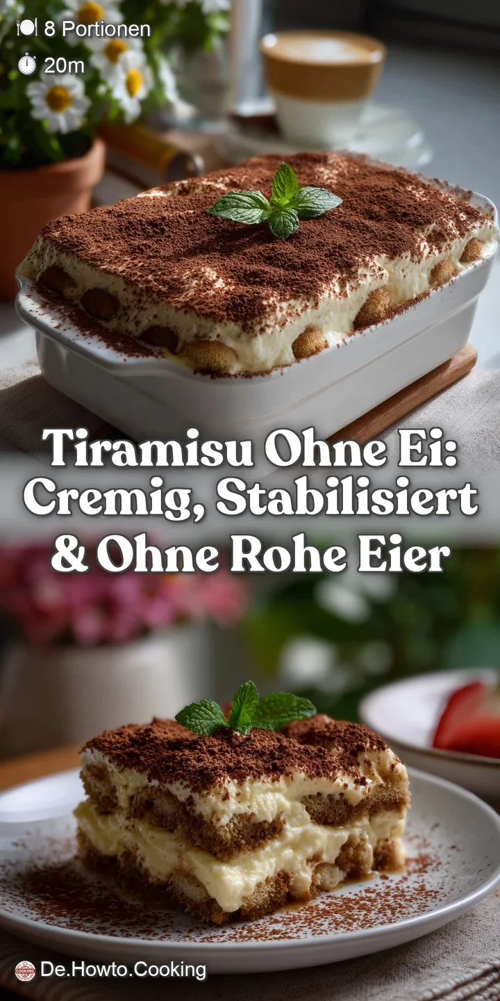 Close-up of a smooth, creamy tiramisu. The dark coffee-soaked ladyfingers are visible beneath the fluffy mascarpone.